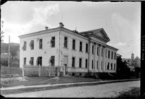 Wilno, ulica Joachima Lelewela, budynek Towarzystwa Przyjaciół Nauk