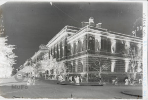 Wilno, ulica Mickiewicza 13, kasyno garnizonowe w ruinie