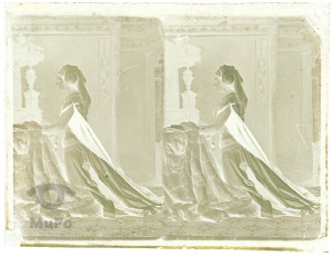 Róża Maria Tarnowska z Branickich, portret w kostiumie