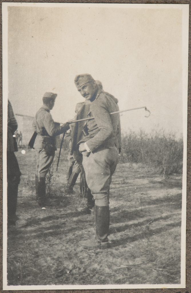 Krynki, porucznik Hückel, portret