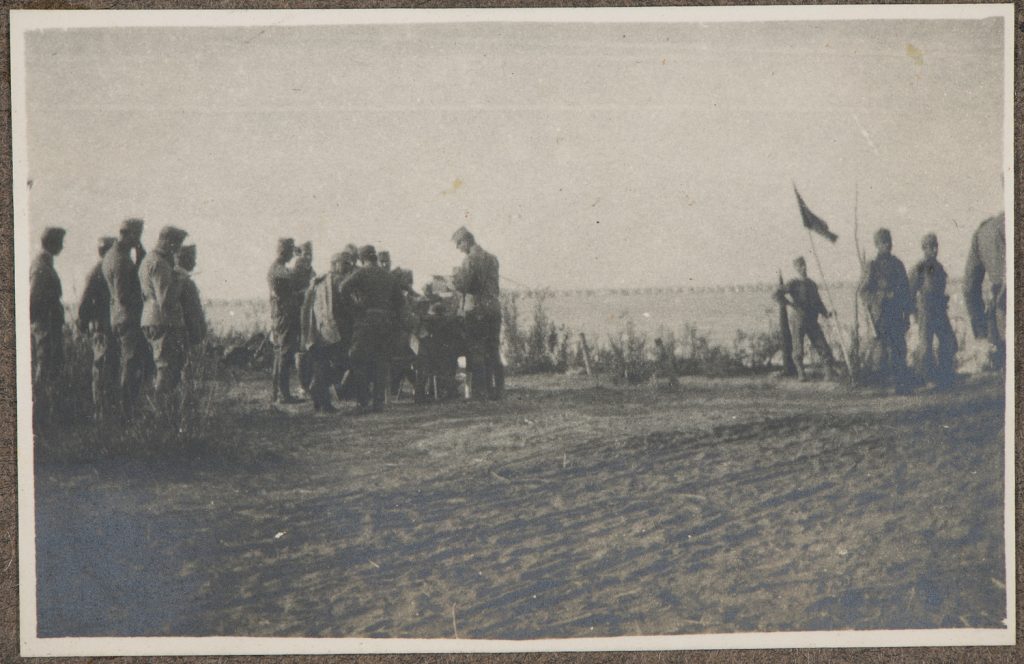 Świerże Górne, przeprawa sił Austro-Węgier przez Wisłę