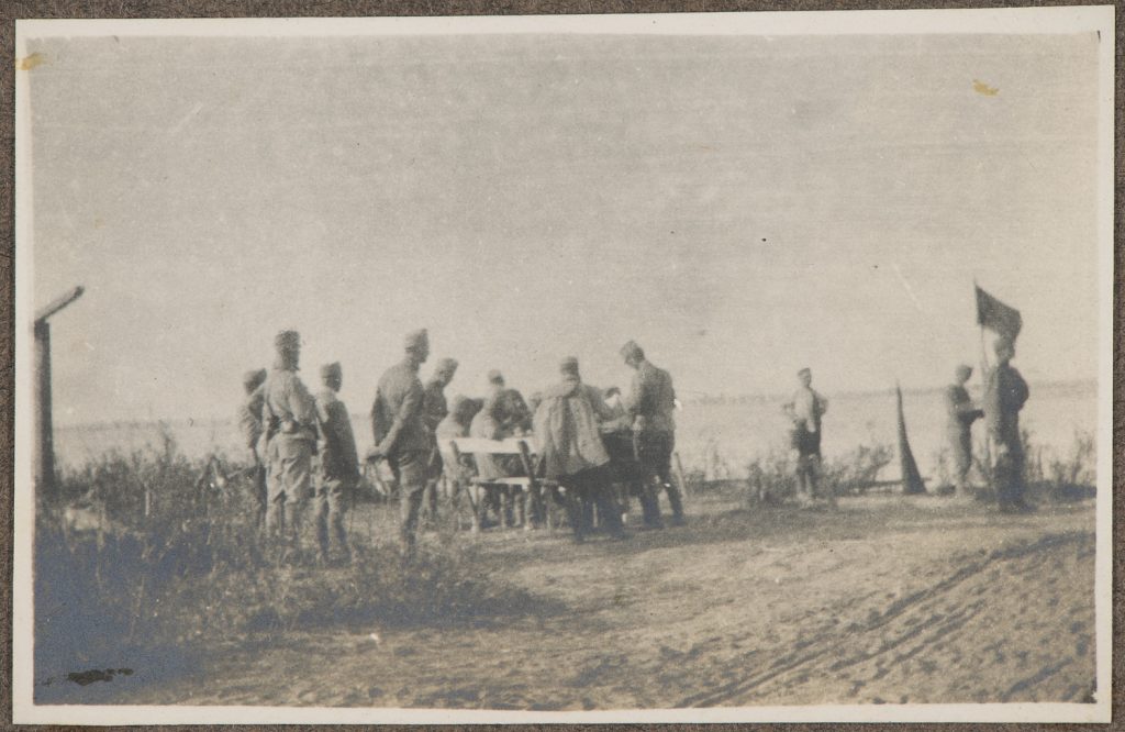 Świerże Górne, przeprawa sił Austro-Węgier przez Wisłę
