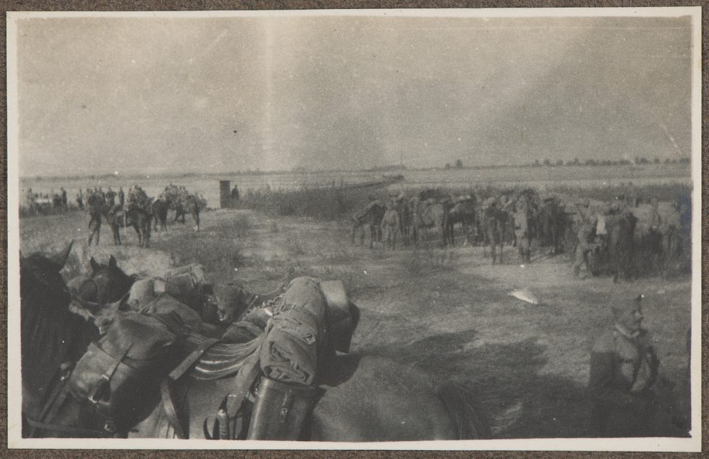 Świerże Górne, przeprawa oddziału kawalerii Austro-Węgier przez Wisłę
