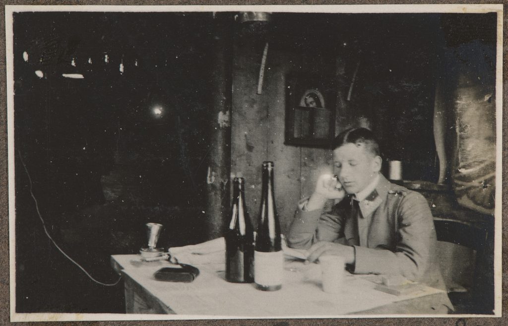Alfred Sapieha w czasie lektury, portret