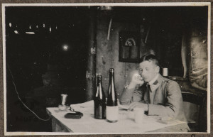 Alfred Sapieha w czasie lektury, portret
