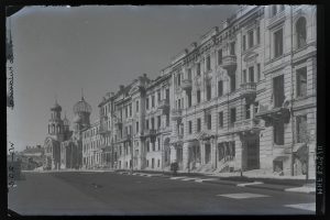 Wilno, ulica Jana Basanowicza, dawniej Wielka Pohulanka, cerkiew Romanowska